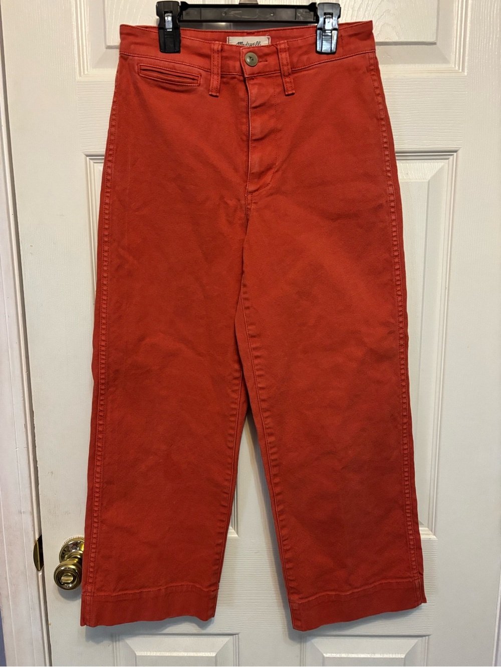 Madewell Women’s Slim Emmett Wide Leg Crop